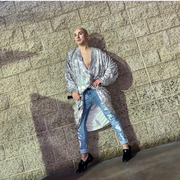 Oversized sequin dress - Picture 5 of 5